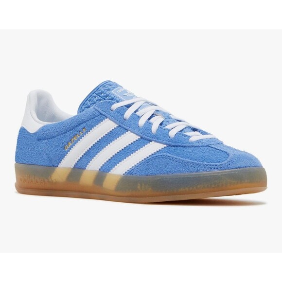 Adidas Gazelle Indoor Blue Fusion Gum Men's NWOT